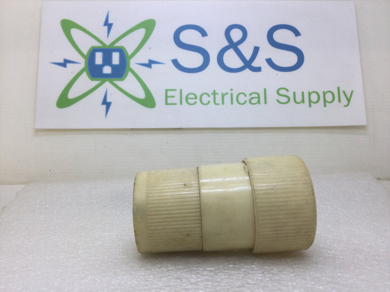 Hubbell 71020NC 3 Wire Twist-Lock/Turn & Pull 20 Amp 125/250 VAC Female Plug