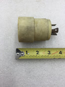 Hubbell 3 Wire Twist-Lock/Turn & Pull 20 Amp 125 VAC Male Plug