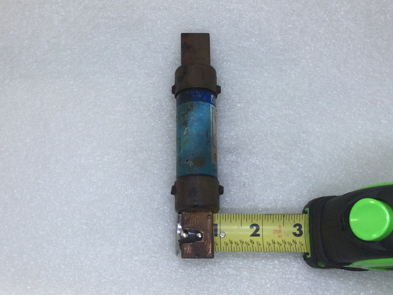 Littelfuse Powr-Gard FLNR100 100 Amp 250VAC Class RK-5 Time Delay Dual Element Current Limiting Fuse