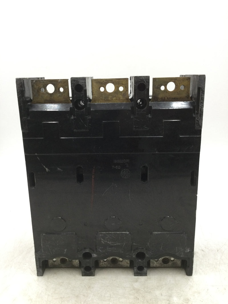 General Electric TJK636F000 600 Amp 3 Pole 600V Circuit Breaker w/ 600