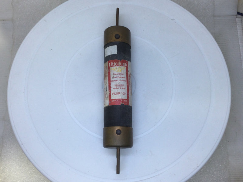 Littelfuse FLSR 100 100 Amp 600VAC Class RK5 Time-Delay Slow Blow Dual Element Fuse