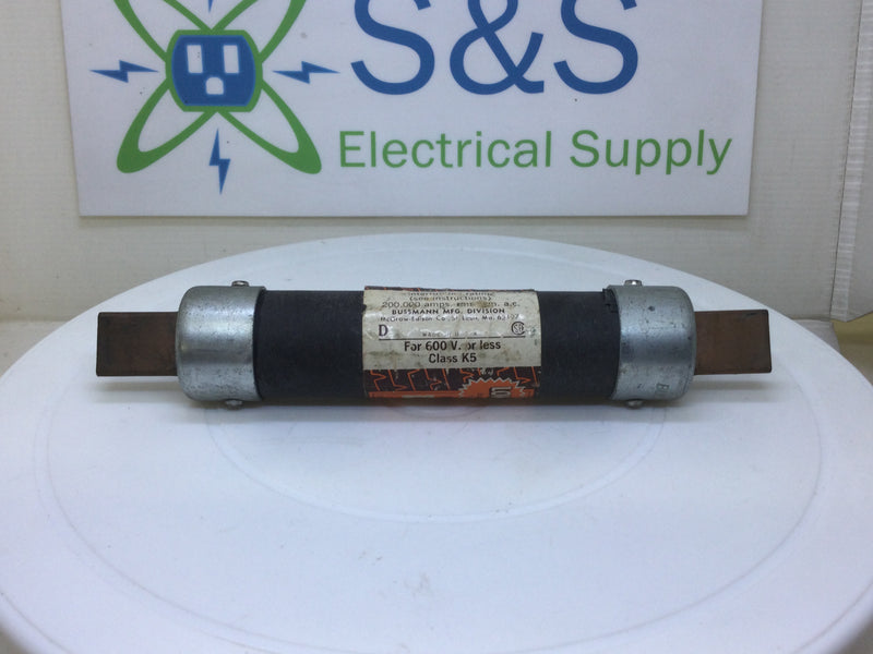 Bussman LPS 100 100 Amp 600V Class K5 Dual Element Time Delay Fuse