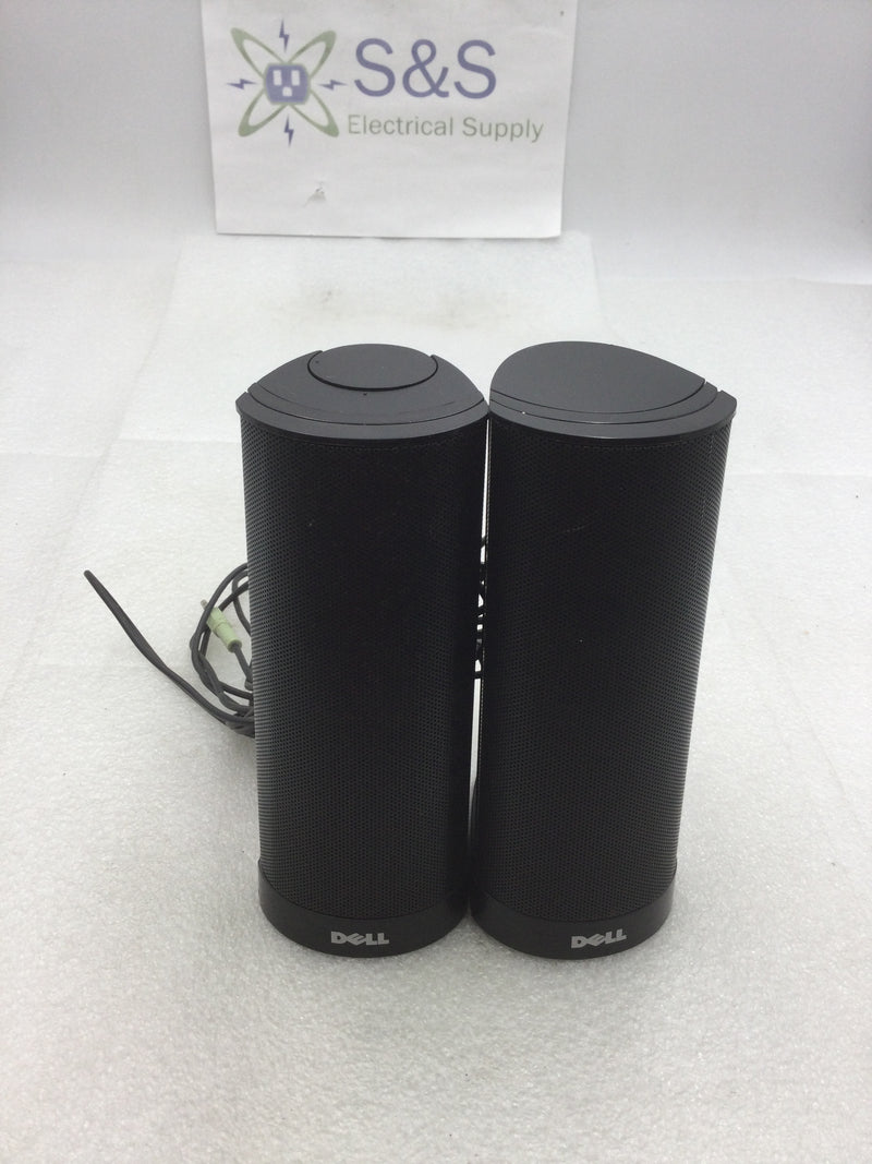 Dell N889 UBB Wired Powered Computer Speakers Pair In Black USB 3 2M dell-n889-ubb-wired-powered-computer-speakers-pair-in-black-usb-3-2m