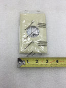 Lot of 6 Pass & Seymour TP7-I TradeMaster 1 Gang Single Receptacle Wall Plate in Ivory