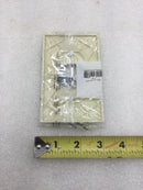 Lot of 6 Pass & Seymour TP7-I TradeMaster 1 Gang Single Receptacle Wall Plate in Ivory