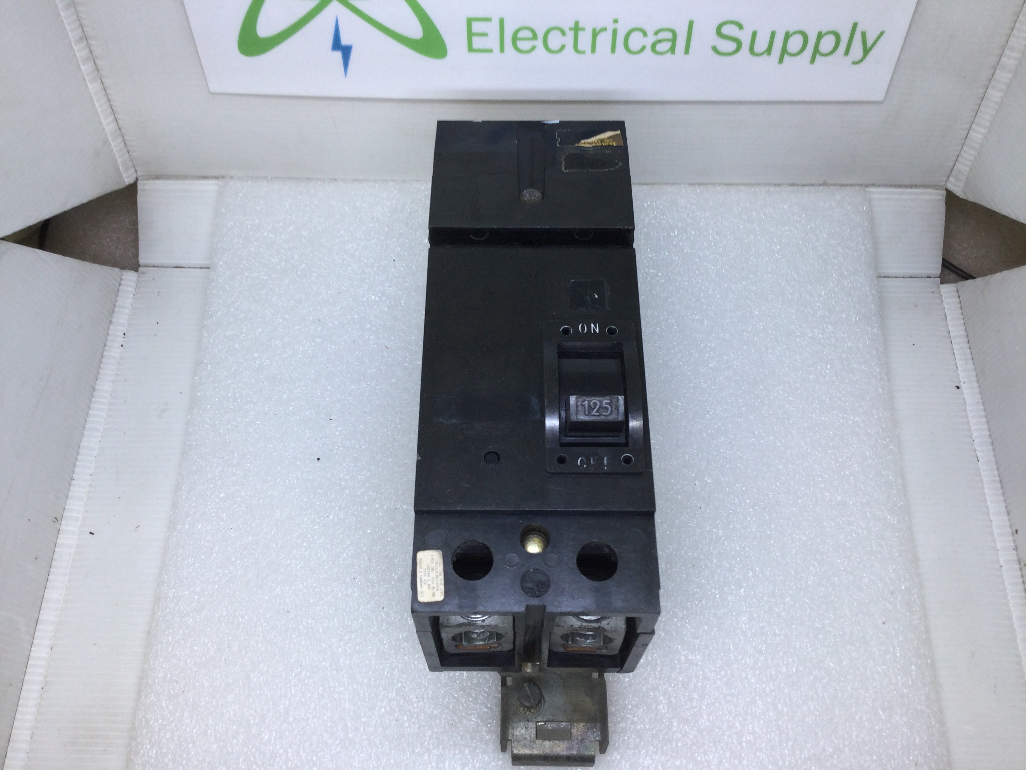 Disjoncteur ITE EQ-P 2 Pôles 125A 120/240V - Occasion NOS (New Old Stock) - États-Unis