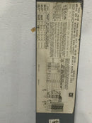 Square D NEHB-1MW 100 Amp 480Y/277v Series E1 Dead Front w/Main 38" x 8.5"