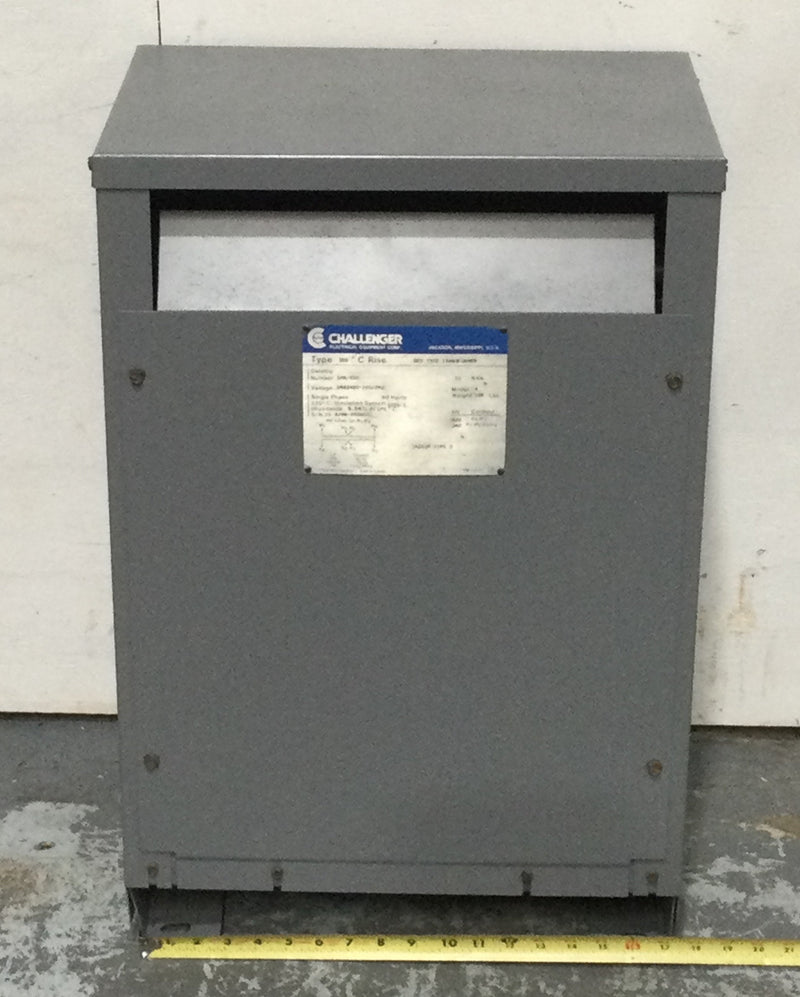 Challenger Electric 108-310 10KVA Dry Type Transformer 240/480 Primary 120/240 Secondary 18" X 27"