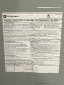 GE General Electric Safety Switch TG3223R 100 Amp 240v 50/60hz Nema 3R Enclosure