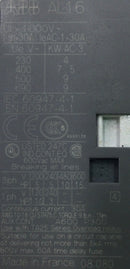 ABB AL16-30-10 30 Amp 3 Pole 3PH 240/690V Contactor w/24VDC Magnetic Coil