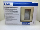 Eaton PJ26V-10-LW 1-Gang Ivory Decorator Wall Plate - Lot of 50