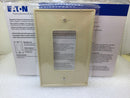Eaton PJ26V-10-LW 1-Gang Ivory Decorator Wall Plate - Lot of 50