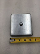 Eaton 307A Blank 3 Inch Hub Closing Plate 4.5" X 5"