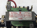 GE General Electric CR106B0 3 Pole 110-550 VAC 1-5 HP Contactor with 110 VAC Coil