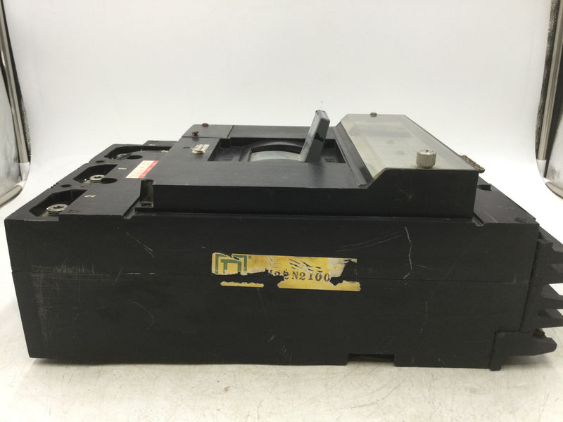 Square D ME4-300 3 Pole 300 Amp 600Vac Ground Fault Trip Indicator Circuit Breaker