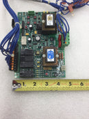 Eaton 22V2-2FD-E Two Pole Engine Starter Control/Transfer Switch 200 Amp 240 VAC Guts Only 4.5" X 6.5"