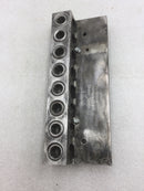 Ilsco D2935 8 Position Mechanical Terminal Bar for 2 AWG to 600 MCM Wire/Cable