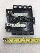 Crouse-Hinds LC006 125 Amp 3 Space/12 Circuit 120/240 VAC Load Center Guts Only 6" X 6"