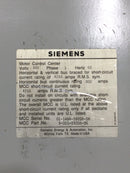 Siemens 9-001-59208-06 Front Top Cover for MC Center 20" x 9"