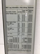 Siemens 9-001-59208-06 Section 2 Front Right Door for MC Center 36" x 5"