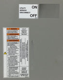 Generac 1000011659 200 Amp 240V Transfer Switch Main Cover 29 3/4" x 13 1/4"