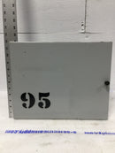 Siemens 9-001-59208-06 Section 3 Front Left Door for MC Center 12" x 14 3/4"