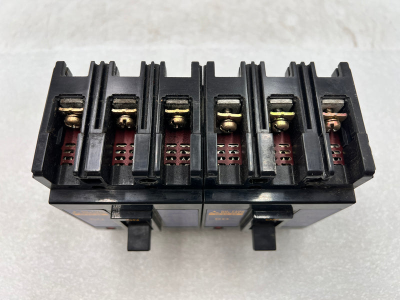 Mitsubishi Electric NF50-SS Combined No-Fuse Breakers 50 Amp 600V 3-Phase