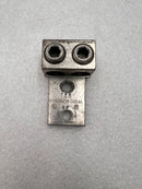 T&B Double Barrel Mechanical Lug 6-350 MCM Two Hole Mounting Bracket