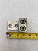 T&B Double Barrel Mechanical Lug 6-350 MCM Two Hole Mounting Bracket