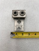 T&B Double Barrel Mechanical Lug 6-350 MCM Two Hole Mounting Bracket