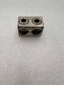 T&B Double Barrel Mechanical Lug 6-350 MCM One Hole Mounting Bracket