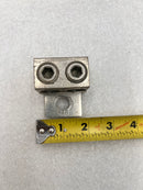 T&B Double Barrel Mechanical Lug 6-350 MCM One Hole Mounting Bracket