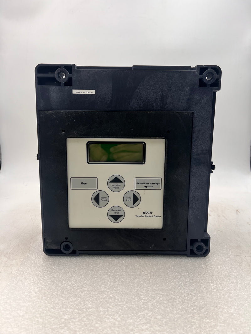 ASCO 7000 series automatic transfer switch H07ATSC30800N50C 800A 480V Group 5 Control Panel