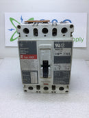 Westinghouse HMCP025D0C 25 Amp 3 Pole 600V Circuit Breaker w/Shunt Trip