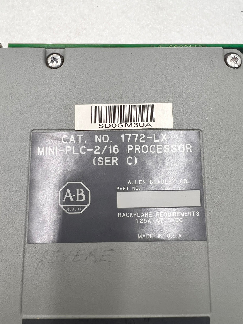 Allen-Bradley 1772-LX MINI-PLC-2/16 Processor