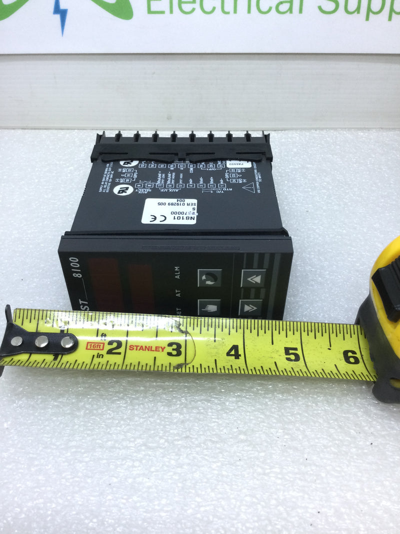 WEST 8100 Model N8101 Supply 90/ 264V A/C Options 24V A/C D/C Temperature Controle