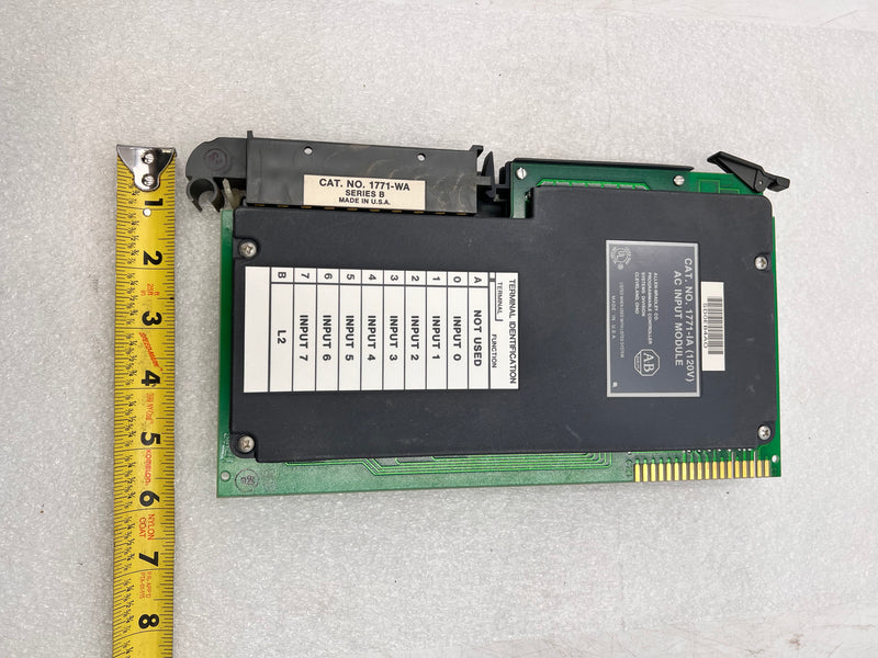 Allen-Bradley 1771-IA 120v AC Input Module For Use With PLC Processors