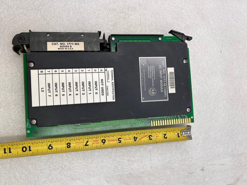 Allen-Bradley 1771-IA 120v AC Input Module For Use With PLC Processors