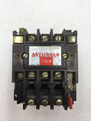 Sylvania T13U031 27 Amp 3 Phase 200-575V Size 1 Contactor w/TB159-1 120V Coil