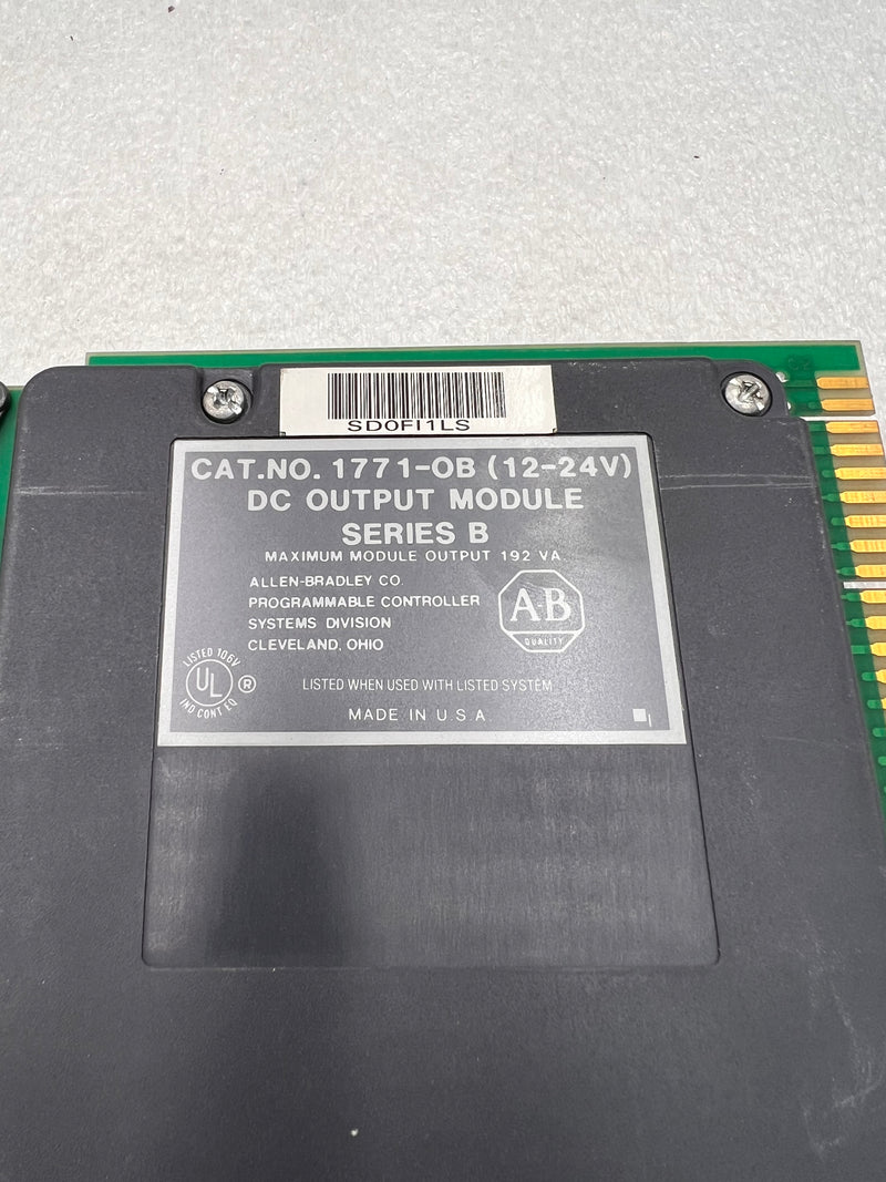 Allen-Bradley 1771-OB 12-24vv DC Output Module Series B For Use With PLC Processors