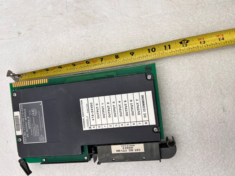 Allen-Bradley 1771-OB 12-24vv DC Output Module Series B For Use With PLC Processors
