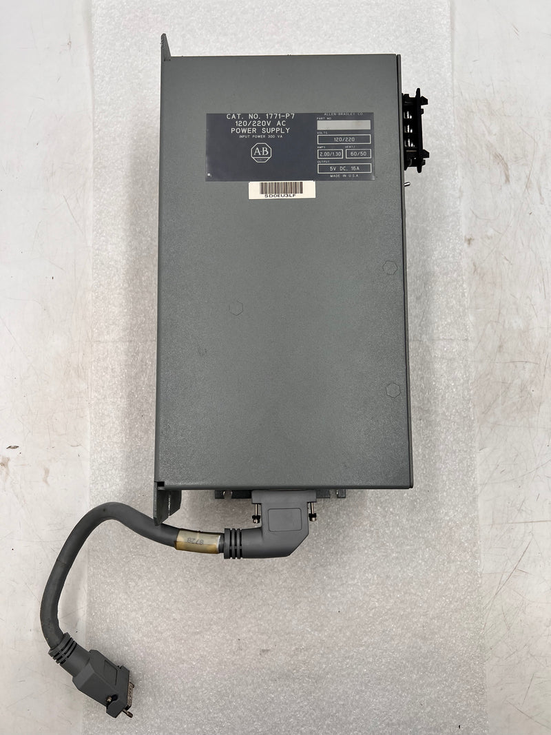 Allen-Bradley 1771-P7 120/220v AC Power Supply For Use With PLC Processors