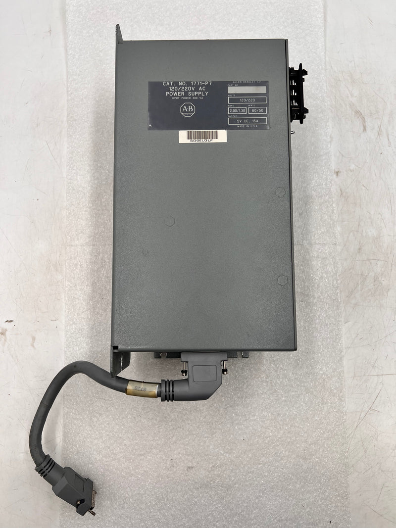 Allen-Bradley 1771-P7 120/220v AC Power Supply For Use With PLC Processors