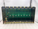 Allen Bradley 960152-01 pc board slot rack with chassis 1771-A4B