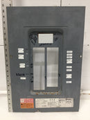 Square D QO24M125RB 125A 24 Space 120/240V Dead Front w/Main 20 3/4" x 14 1/8"
