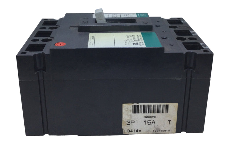 GE General Electric TEB132015 15 Amp 3 Pole 240V Circuit Breaker
