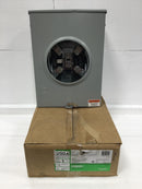 Square D UGHTRS213B 200 Amp Ringless-Horn Bypass Overhead or Underground Meter Socket with 5th Jaw