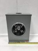 Square D UGHTRS213B 200 Amp Ringless-Horn Bypass Overhead or Underground Meter Socket with 5th Jaw