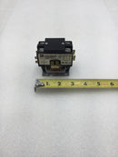 Eaton C25BNF240A 2 Pole 40 Amp 240-600 VAC Definite Purpose Contactor with 120 VAC Coil