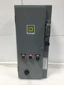 Square D 8538SBG11V83CFF4P1P2T 30 Amp 3 Phase 120-575 VAC 3-5 HP Motor Starter